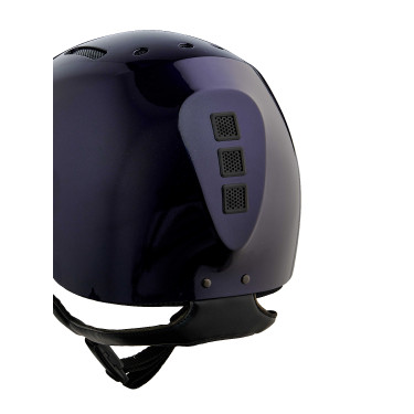 Casco da equitazione NACA Gravity S carbonio Blu carbone brillante