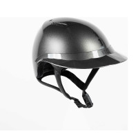 Casco da equitazione NACA Gravity S carbonio Grigio grafite / nero Casco da equitazione NACA Gravity S carbonio Grigio grafite / nero