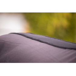 Camicia Paddock Sports Cotone Mesh Blu navy