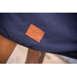 Camicia Paddock Sports Cotone Mesh Blu navy