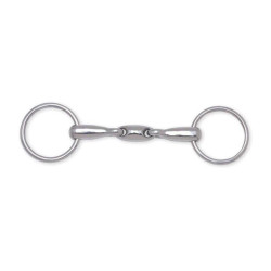 Morso da briglia Metalab doppio snodo 16 mm