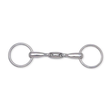 Morso da briglia Metalab doppio snodo 16 mm