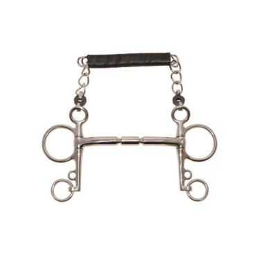 Morso pelham Metalab Elite diritto con aste corte