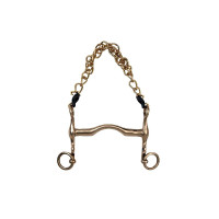 Mors da briglia Metalab cyprium con aste corte