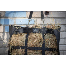 Sacca per fieno Paddock Sports Nero