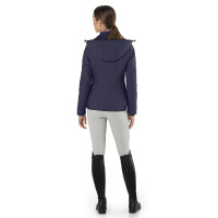 Giacca trapuntata Ego7 Galy Lux con cappuccio rimovibile donna Grigio ghiaccio