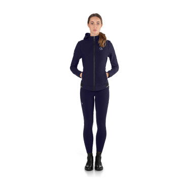 Felpa con cappuccio da donna Ego7 Marina Blu marino