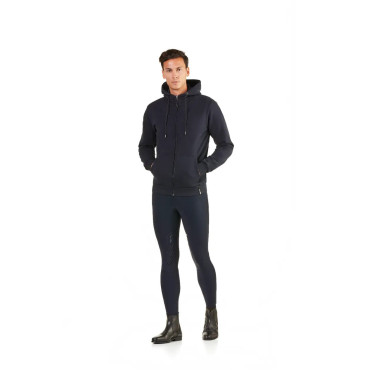 Felpa con cappuccio con zip Ego7 Z0W idrorepellente uomo Marina Blu marino Felpa con cappuccio con zip Ego7 Z0W idrorepellente uomo Marina Blu marino