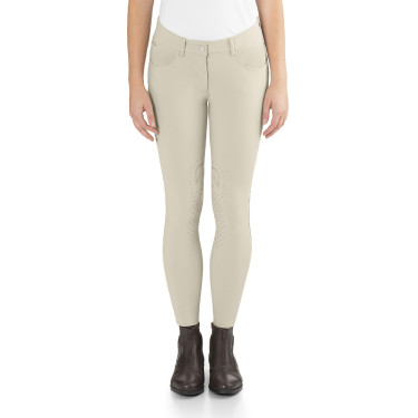 Pantaloni da equitazione Ego7 Jumping VB donna Beige