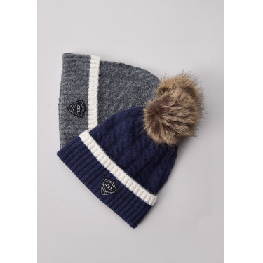 Berretto con pompon Horseware AA Monogram Marina Blu marino Berretto con pompon Horseware AA Monogram Marina Blu marino