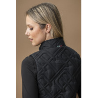 Gilet senza maniche imbottito Horseware AA Neve Monogram donna Nero Gilet senza maniche imbottito Horseware AA Neve Monogram donna Nero