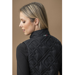 Gilet senza maniche imbottito Horseware AA Neve Monogram donna Nero Gilet senza maniche imbottito Horseware AA Neve Monogram donna Nero