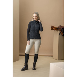Gilet senza maniche imbottito Horseware AA Neve Monogram donna Nero Gilet senza maniche imbottito Horseware AA Neve Monogram donna Nero