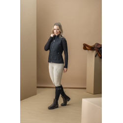 Gilet senza maniche imbottito Horseware AA Neve Monogram donna Nero Gilet senza maniche imbottito Horseware AA Neve Monogram donna Nero