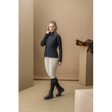 Gilet senza maniche imbottito Horseware AA Neve Monogram donna Nero Gilet senza maniche imbottito Horseware AA Neve Monogram donna Nero