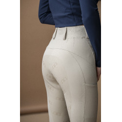 Pantaloni Hybrid Horseware con fondello in pelle AA Fina donna Beige Pantaloni Hybrid Horseware con fondello in pelle AA Fina donna Beige