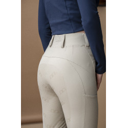 Pantaloni Hybrid Horseware con fondello in pelle AA Fina donna Beige Pantaloni Hybrid Horseware con fondello in pelle AA Fina donna Beige