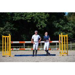 Polo Equithème Wellington Bianco