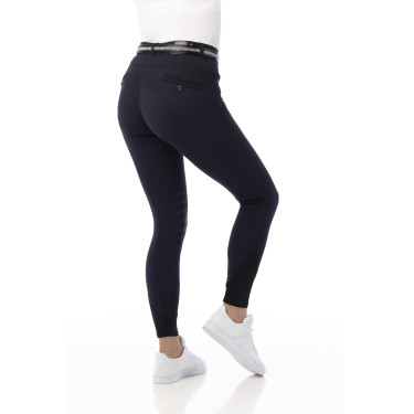 Pantaloni Equithème Safir Blu navy / nero
