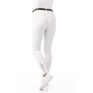 Pantaloni Equithème Safir Bianco / blu