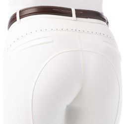 Pantaloni Equithème Safir Bianco / blu