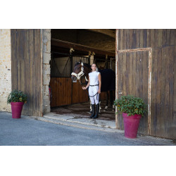 Polo Equithème Brussels Bianco Polo Equithème Brussels Bianco