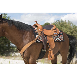 Sella Westride by Franck Perret Aurora Nocciola Marrone