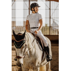 Polo Equithème Dorla Bianco
