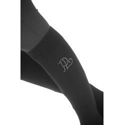 Calza Pénélope Luxe Strass Nero / argento