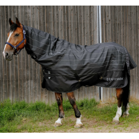 Copricollo Tyrex Equithème Lumin 600D Nero