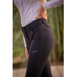 Pantaloni da equitazione Pénélope New Point Sellier donna Nero