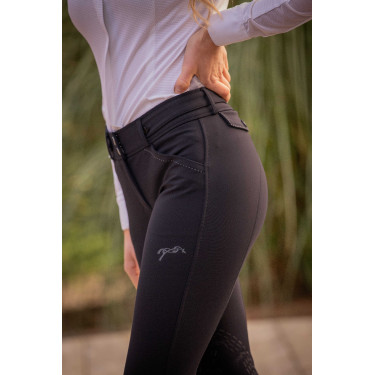 Pantaloni da equitazione Pénélope New Point Sellier donna Nero