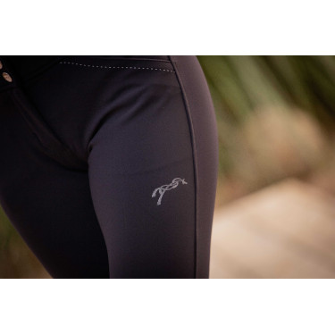 Pantaloni da equitazione Pénélope New Point Sellier donna Nero
