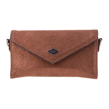 Pochette Pénélope New Phone Pocket Glitter Cognac / glitter