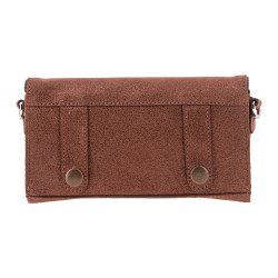 Pochette Pénélope New Phone Pocket Glitter Cognac / glitter