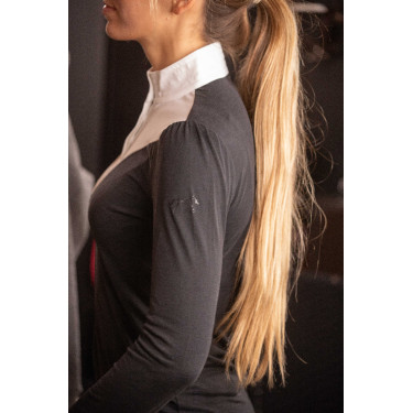 Polo da gara Pénélope Verone donna Nero / bianco Polo da gara Pénélope Verone donna Nero / bianco