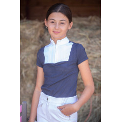 Polo Eden in rete Florence di Pénélope Marina Blu marino Polo Eden in rete Florence di Pénélope Marina Blu marino