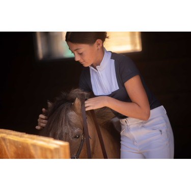 Polo Eden in rete Florence di Pénélope Marina Blu marino Polo Eden in rete Florence di Pénélope Marina Blu marino