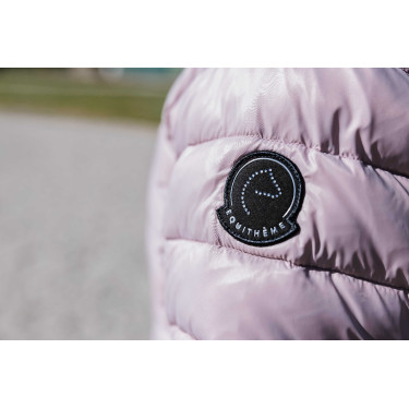 Piumino Je t'aime Equithème Lutha Nero / rosa