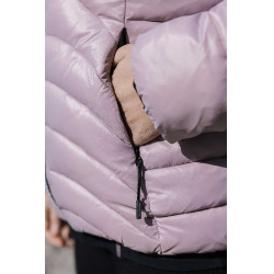 Piumino Je t'aime Equithème Lutha Nero / rosa