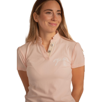 Polo Pénélope Victorine donna Pesca Rosa