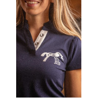 Polo Pénélope Victorine donna Marina Blu marino