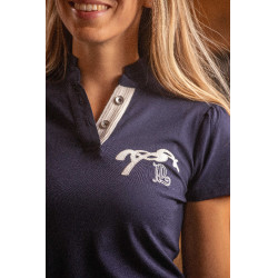 Polo Pénélope Victorine donna Marina Blu marino