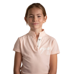 Polo Victorine Eden di Pénélope Beige / rosa Polo Victorine Eden di Pénélope Beige / rosa