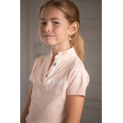 Polo Victorine Eden di Pénélope Beige / rosa Polo Victorine Eden di Pénélope Beige / rosa