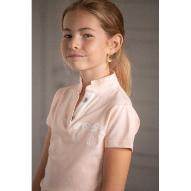 Polo Victorine Eden di Pénélope Beige / rosa Polo Victorine Eden di Pénélope Beige / rosa