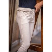 Pantaloni Eden by PL Point Sellier Bianco