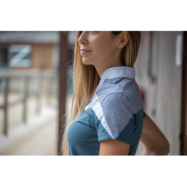 Polo Pénélope Indy Blu petrolio