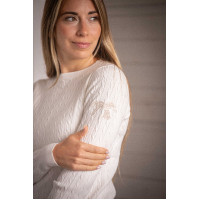 Maglione Pénélope Virginia donna Ecrù Bianco Maglione Pénélope Virginia donna Ecrù Bianco