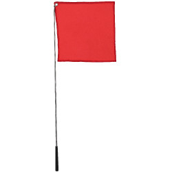 Bacchetta etologica con bandiera Hippotonic Rosso Bacchetta etologica con bandiera Hippotonic Rosso